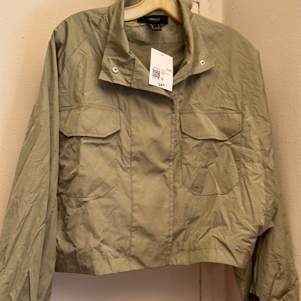 Forever 21 green jacket size small